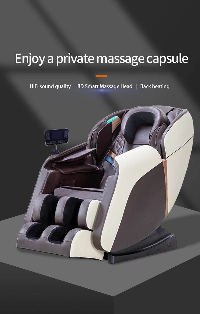 Healthcare 8PCS Massage Tips Full Body Zero Gravity Home Use Recliner Deep Kneading Multi Mode Massage Chair for Relieve Fatigue