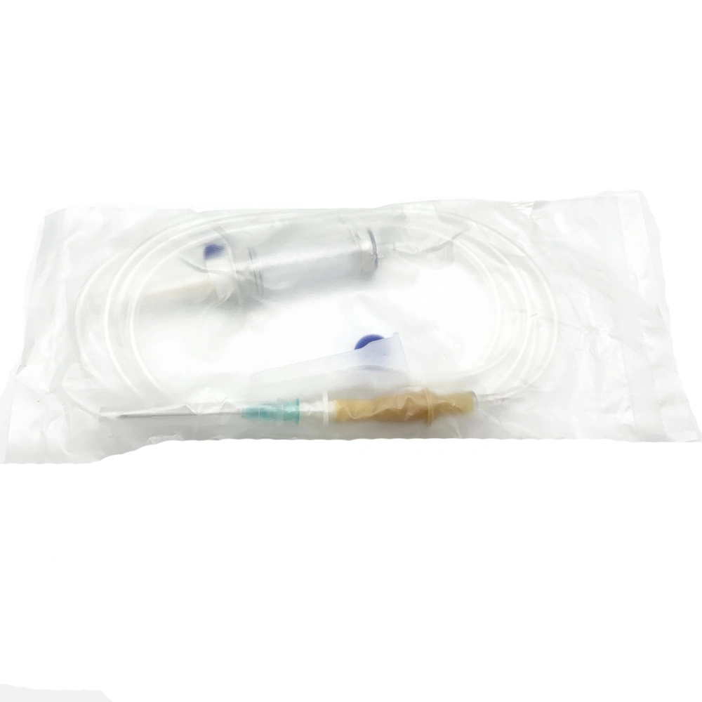 Disposable Medical Ordinary Infusion Set IV Set with/Without Needle CE Approval