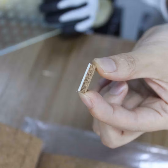 Kork-Separator, klebrig, für den Transport, schützende Kork-Pads, Kork-Haftpads, Glas-Trennpads direkt ab Werk