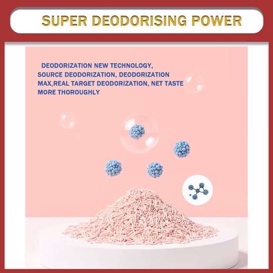 Pet Product Flushable Kitty Sand Tofu Katzenstreu