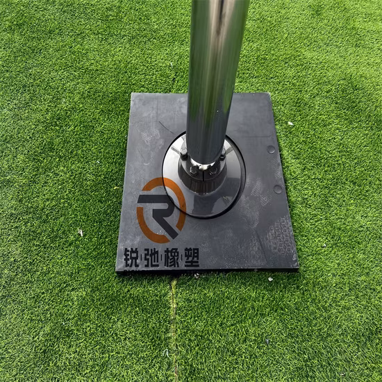 Schwarzes UHMWPE-Upe-Ausleger-Kranbein-Stützpolster, Wagenheber-Pad/UHMWPE/HDPE-Wagenheber-Pad/Kran-Pad