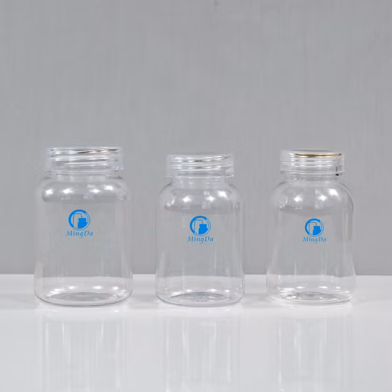 Pet 120 ml Kunststoff-Gesundheitsprodukte, die bunte kleine Flaschenfabrik mit Flip-Top-Verschluss verpacken